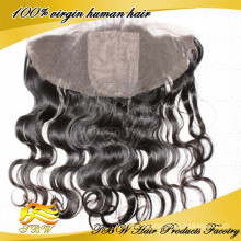 2015 New Fashion High Quality Qingdao Factory Directly 13x4 Silk Base Frontal With Baby Hair
